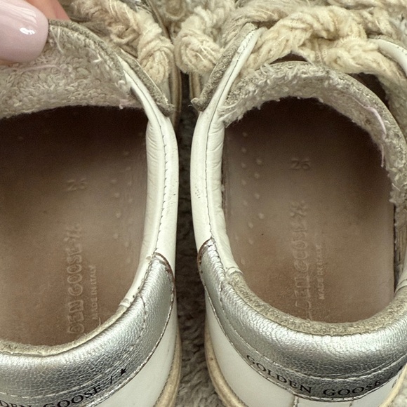 Golden Goose May Young with fuchsia glitter star and metallic leather heel tab - Picture 11 of 12